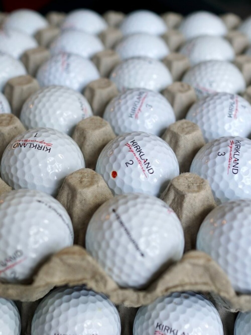 36 Kirkland Golf balls - VERY clean shape.